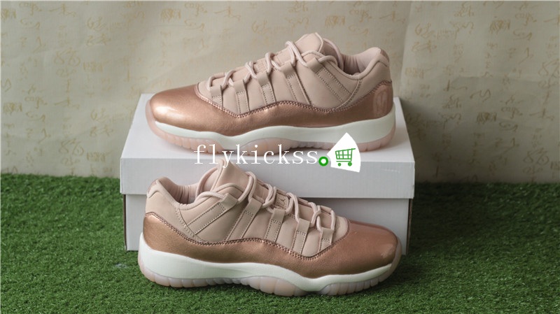 Authentic Air Jordan 11 Retro Rose Gold